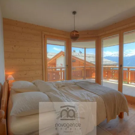Apartmán Ancolie 6 A Pres Du Centre Avec Vue Sur Les Alpes Anzère