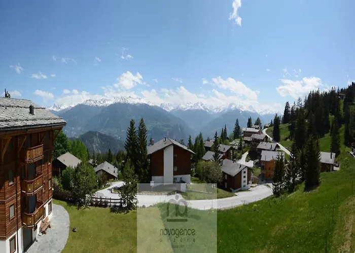 Appartement Ancolie 6 A Pres Du Centre Avec Vue Sur Les Alpes *